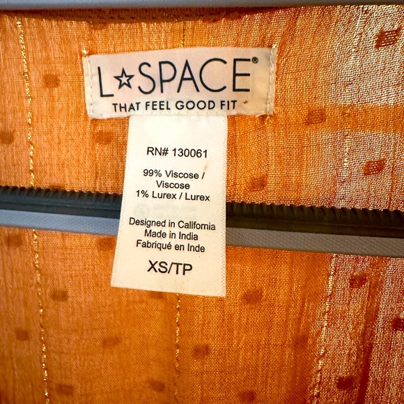 L*Space Stay Golden Dress - Picture 5 of 5